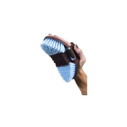 Cepillo de raíces nylon HIPPO-TONIC "Softgrip" flexible